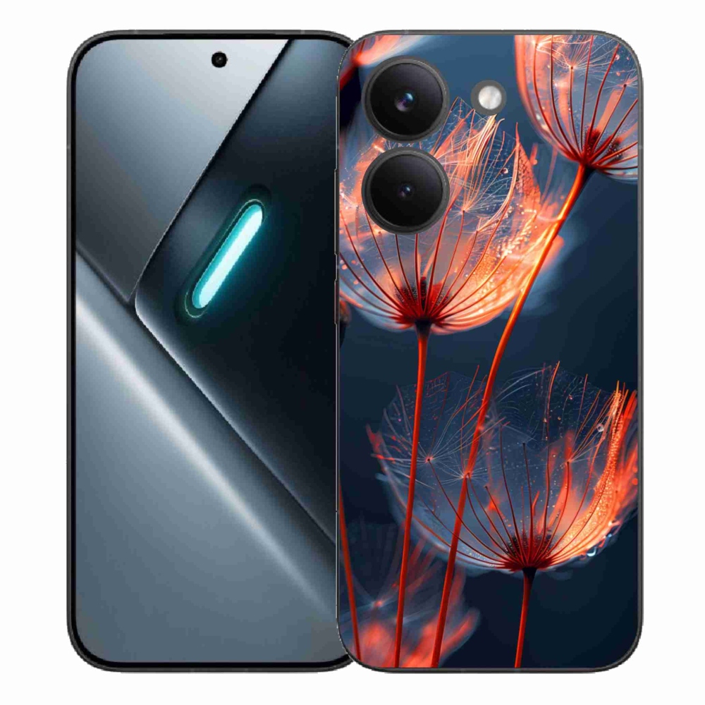 Gél borítás mmCase a Xiaomi Poco X8 Pro számára - világító pehely