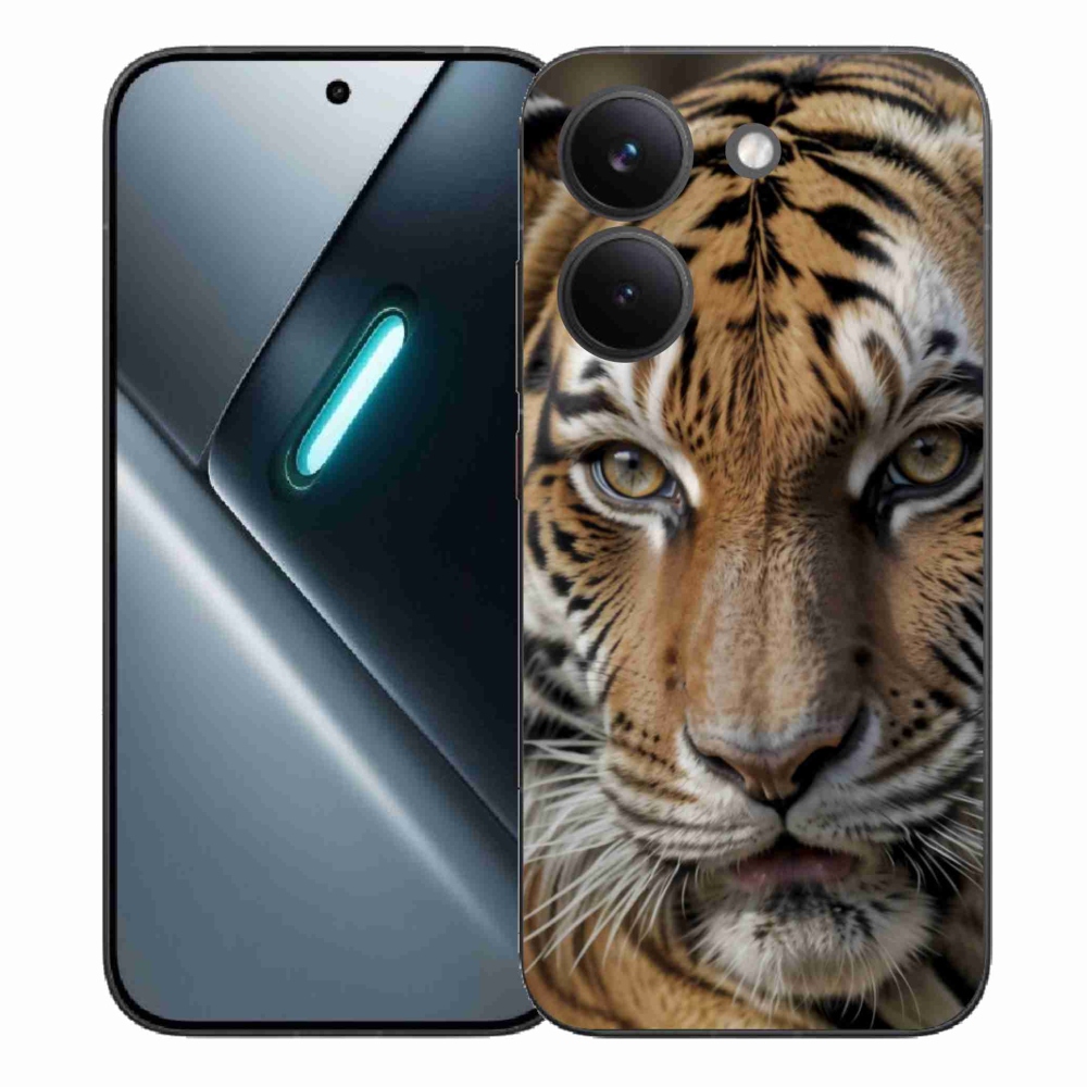 Gél borítás mmCase a Xiaomi Poco X8 Pro számára - tigris nézet