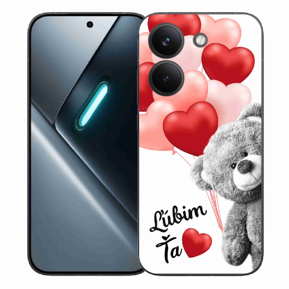 Gél borítás mmCase a Xiaomi Poco X8 Pro számára - I love you en