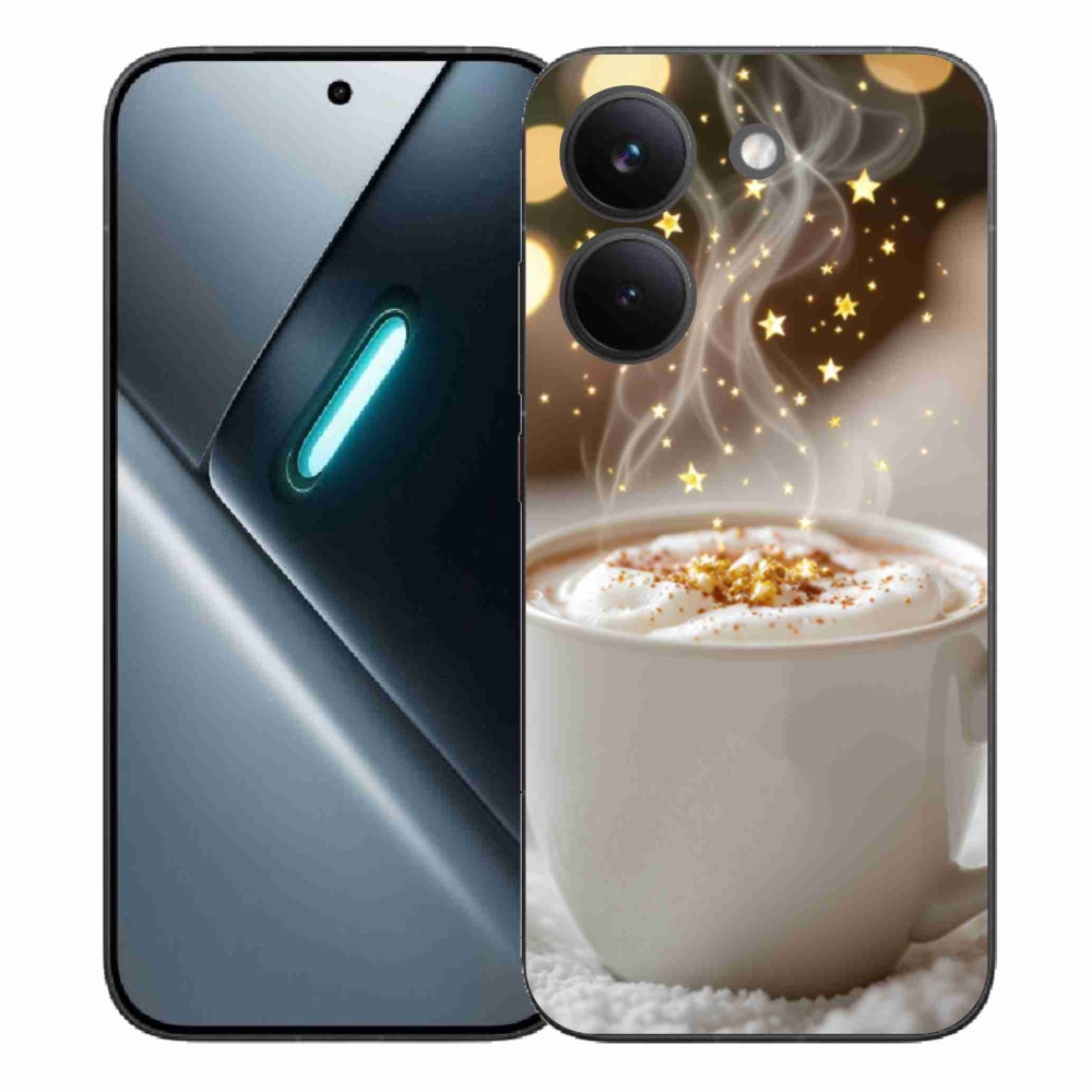 Gél borítás mmCase a Xiaomi Poco X8 Pro számára - Karácsonyi forró ital