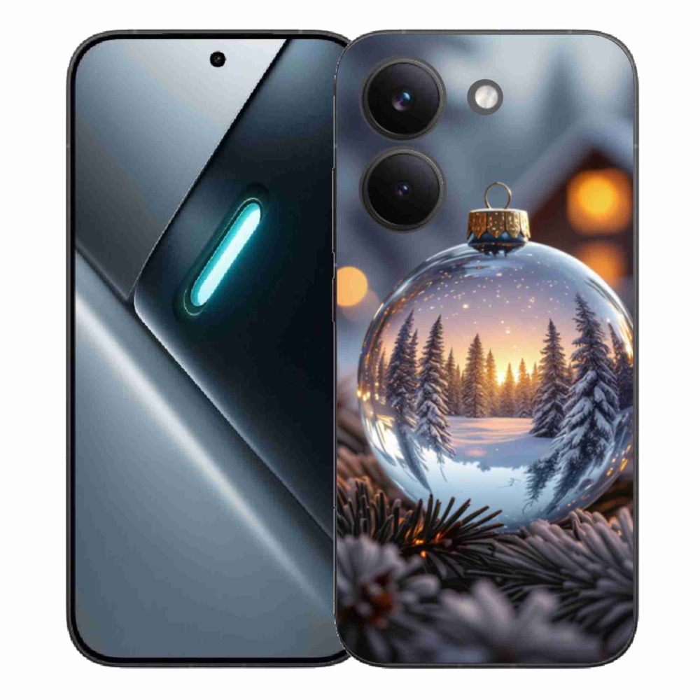 Gél borítás mmCase a Xiaomi Poco X8 Pro számára - karácsonyi dekoráció