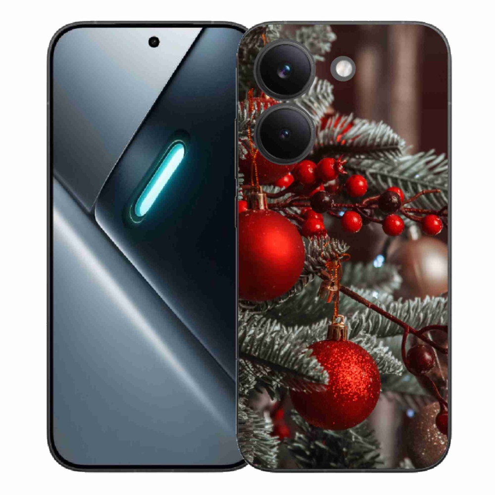 Gél borítás mmCase a Xiaomi Poco X8 Pro számára - karácsonyi dekorációk 2