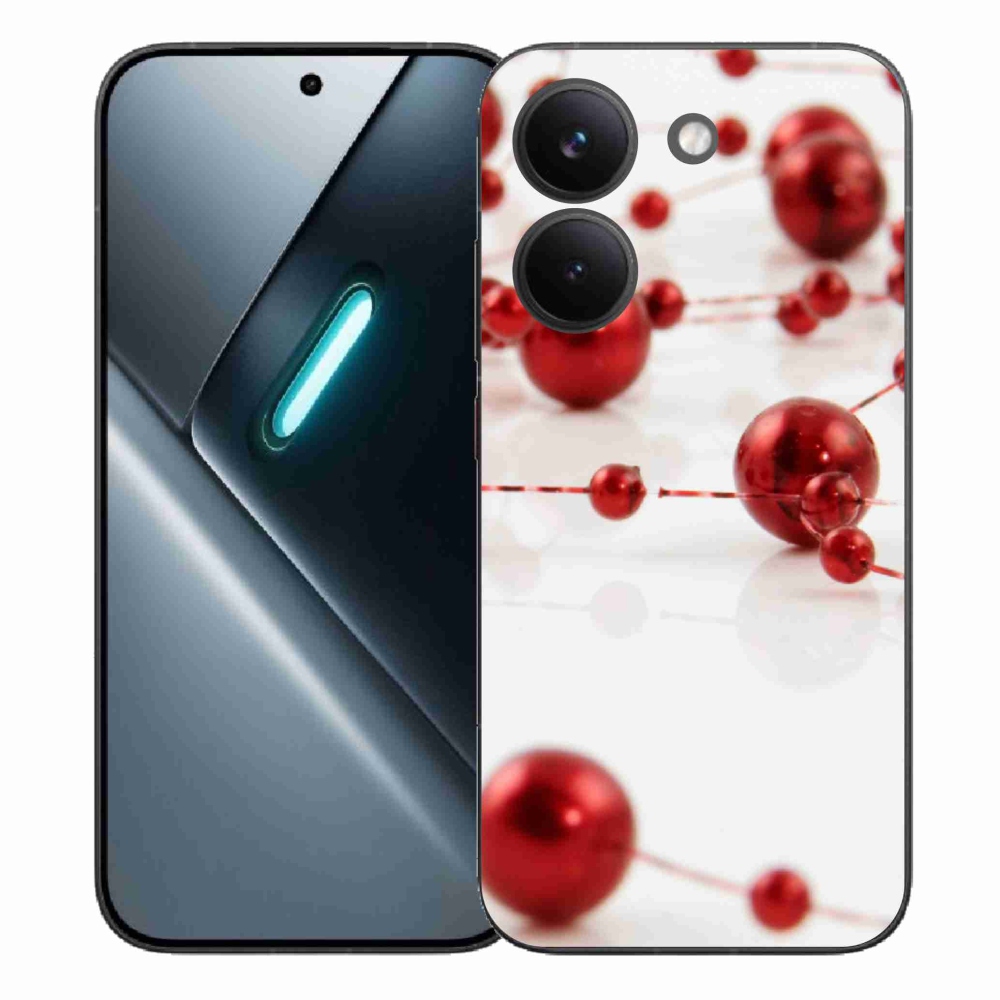 Gél borítás mmCase a Xiaomi Poco X8 Pro számára - karácsonyi lánc