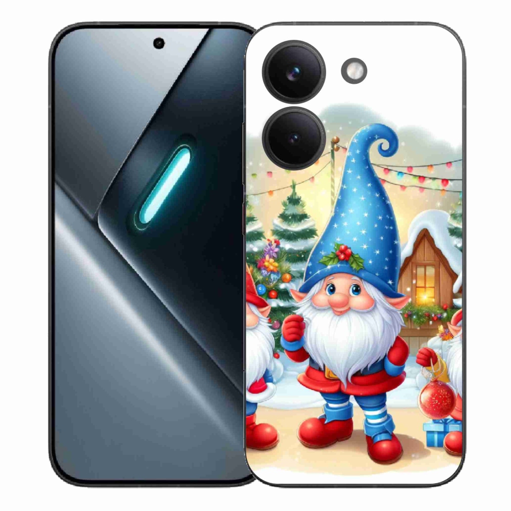 Gél borítás mmCase a Xiaomi Poco X8 Pro számára - karácsonyi manók