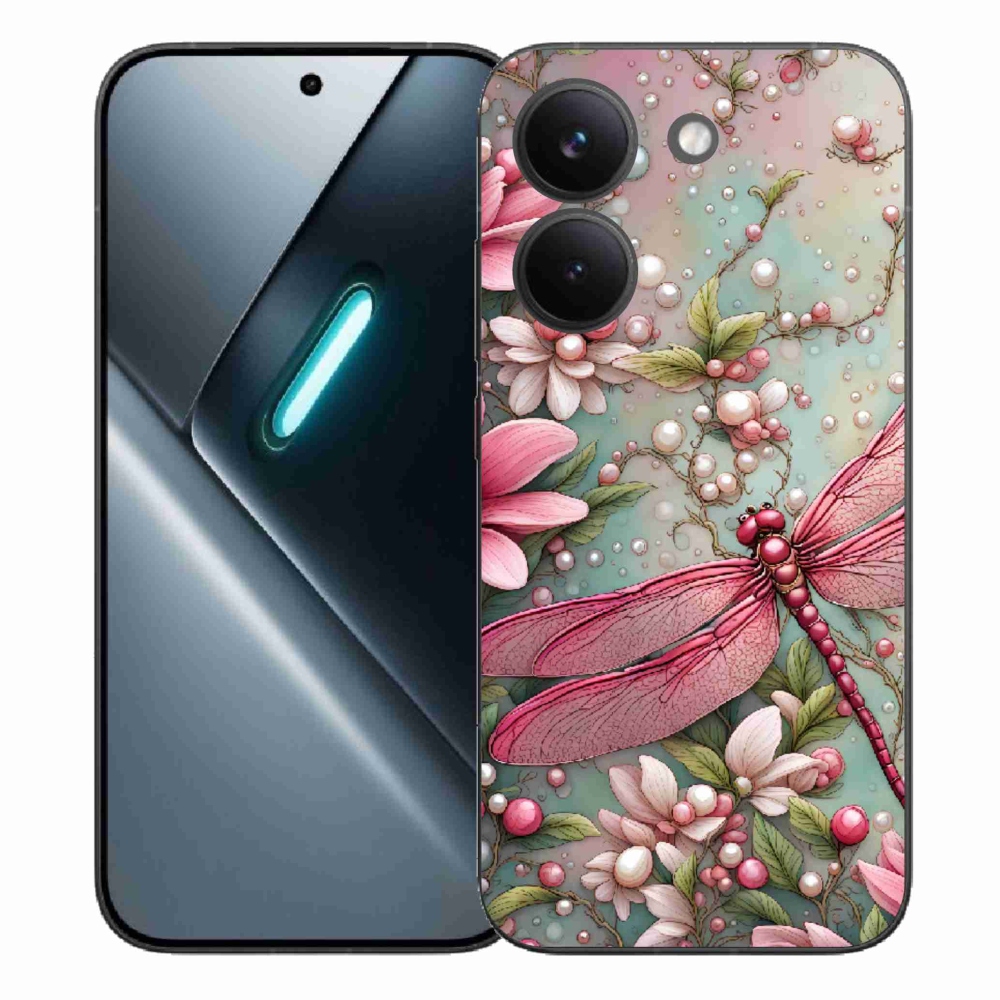 Gél borítás mmCase a Xiaomi Poco X8 Pro számára - szitakötő