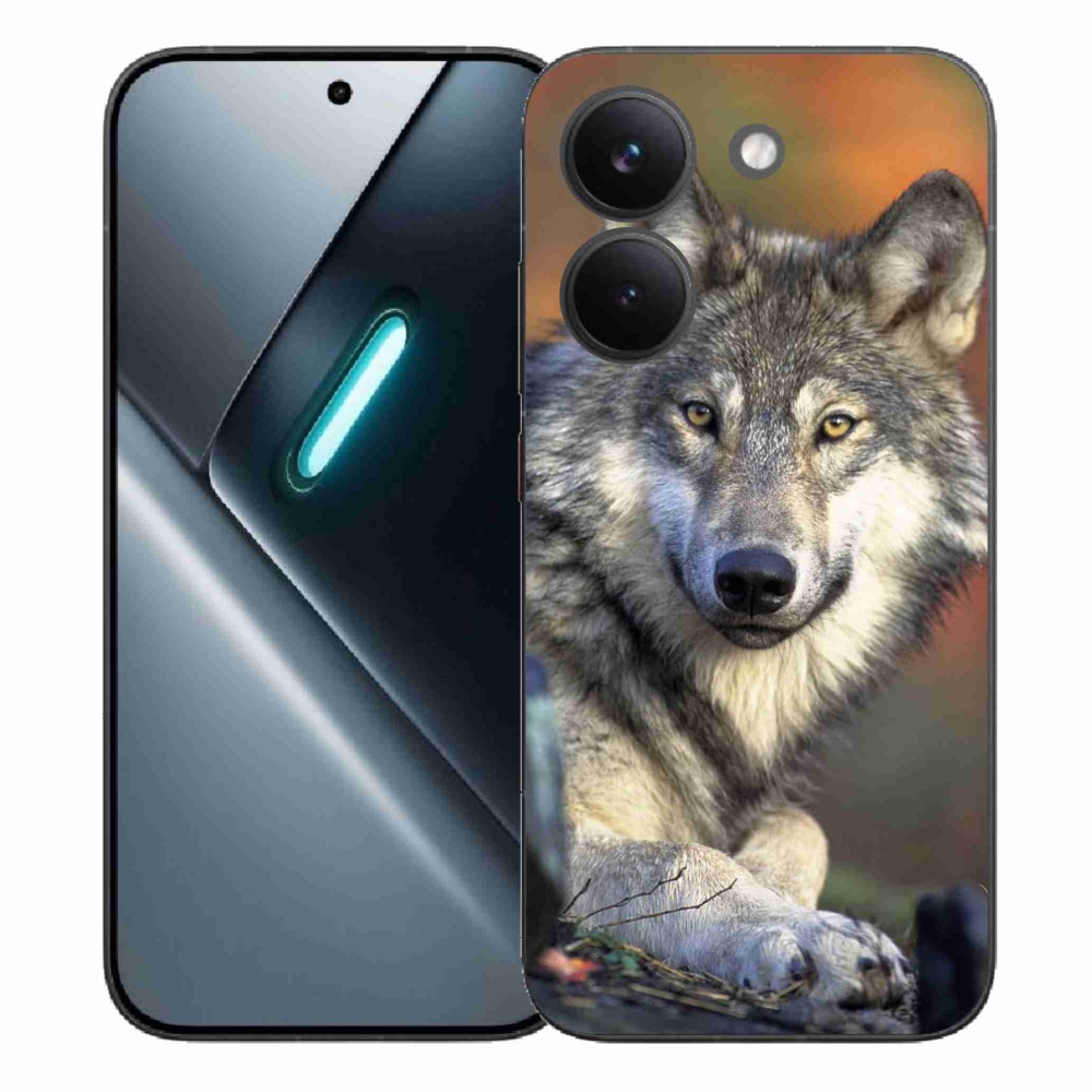 Gél borítás mmCase a Xiaomi Poco X8 Pro készülékhez - farkas