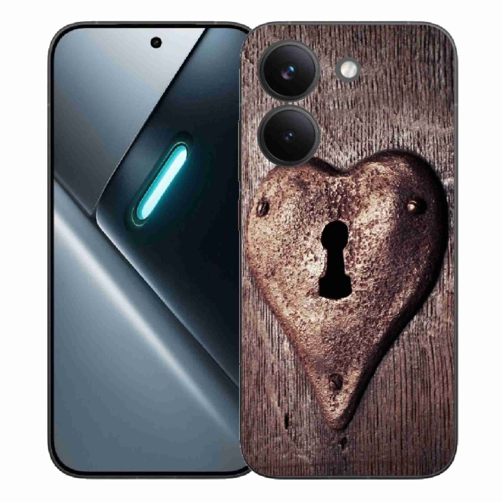 Gél borítás mmCase a Xiaomi Poco X8 Pro készülékhez - szív alakú zár