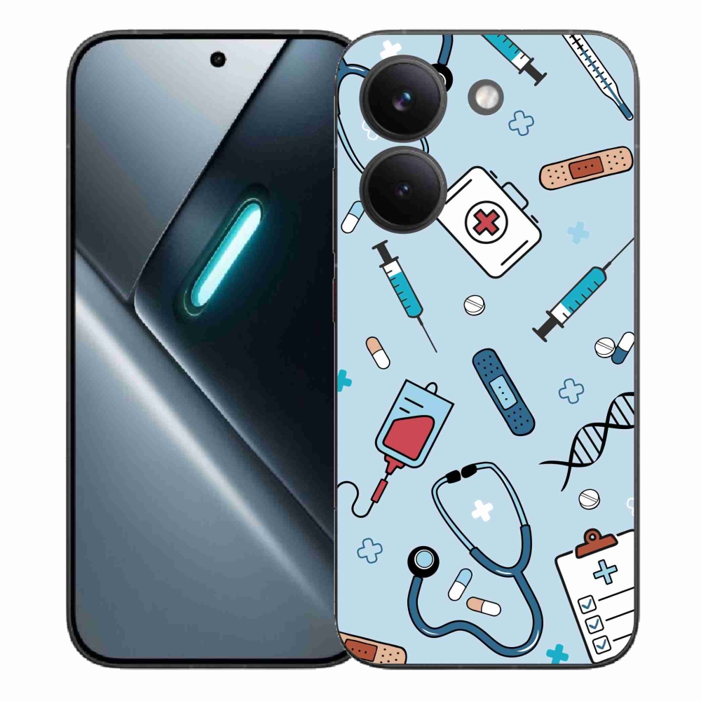 Gél borítás mmCase a Xiaomi Poco X8 Pro számára - egészség 1