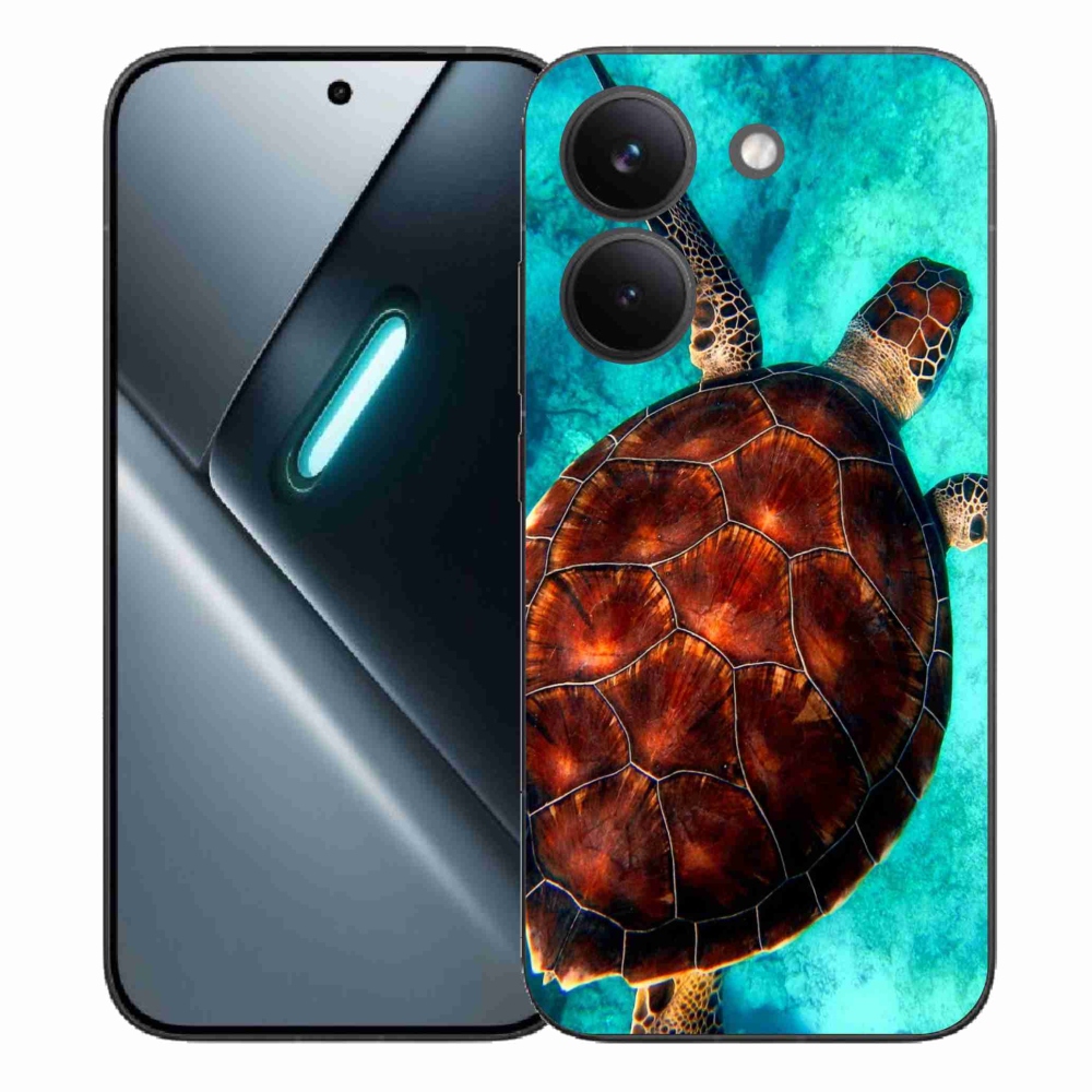 Gél borítás mmCase a Xiaomi Poco X8 Pro számára - teknősbéka