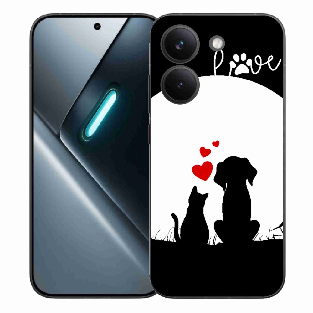 Gél borítás mmCase a Xiaomi Poco X8 Pro számára - állati szeretet