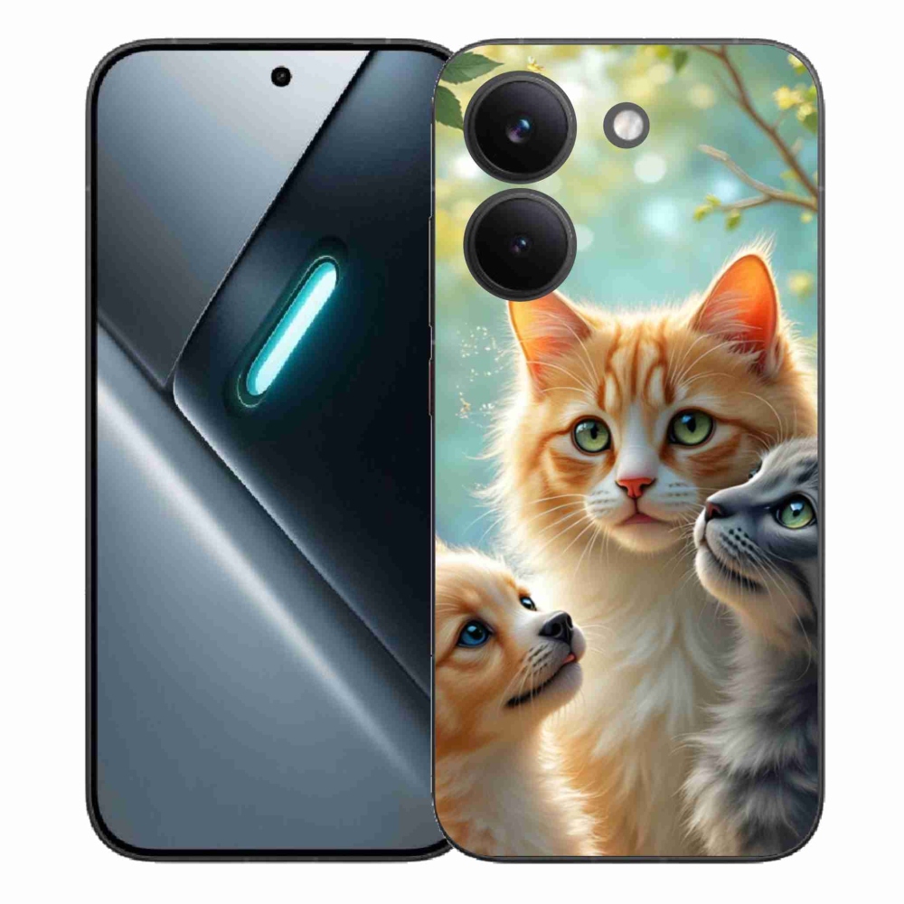 Gél borítás mmCase a Xiaomi Poco X8 Pro számára - állati barátság 2