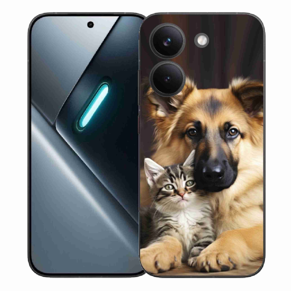 Gél borítás mmCase a Xiaomi Poco X8 Pro számára - állati barátság