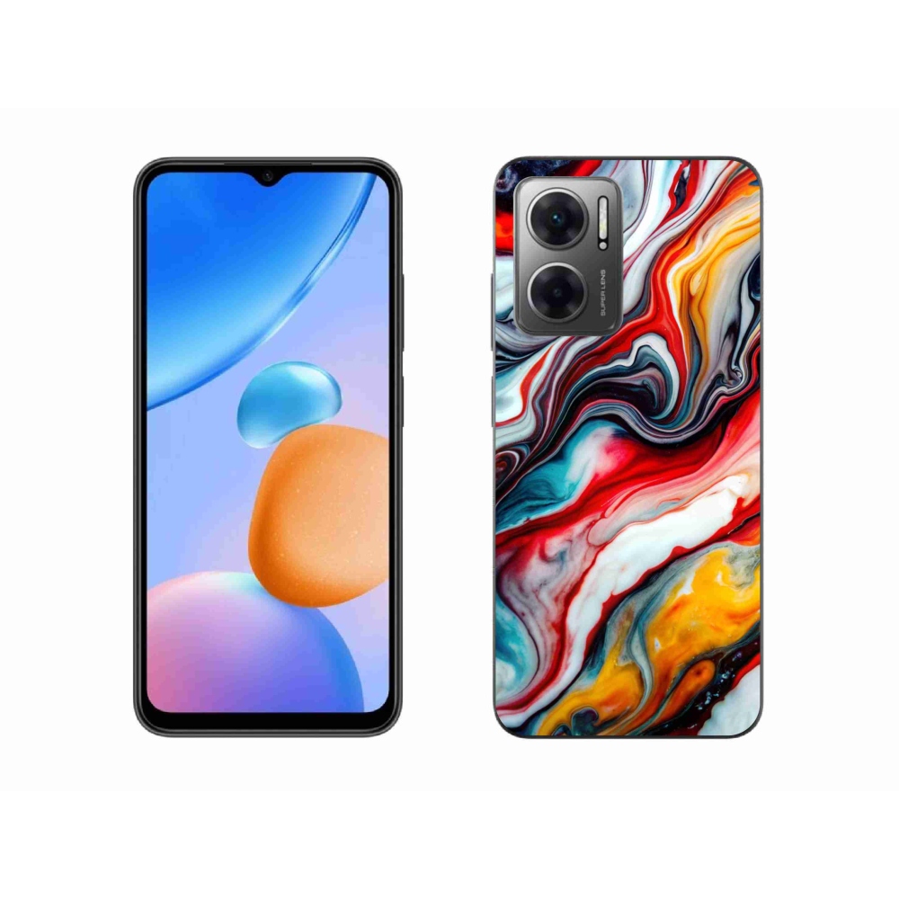 Gél borítás mmCase a Xiaomi Redmi 10 5G számára - absztrakt motívum 35