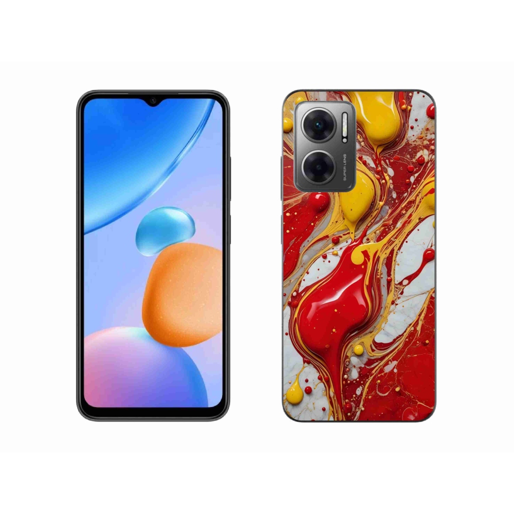 Gél borítás mmCase a Xiaomi Redmi 10 5G számára - absztrakt motívum 42