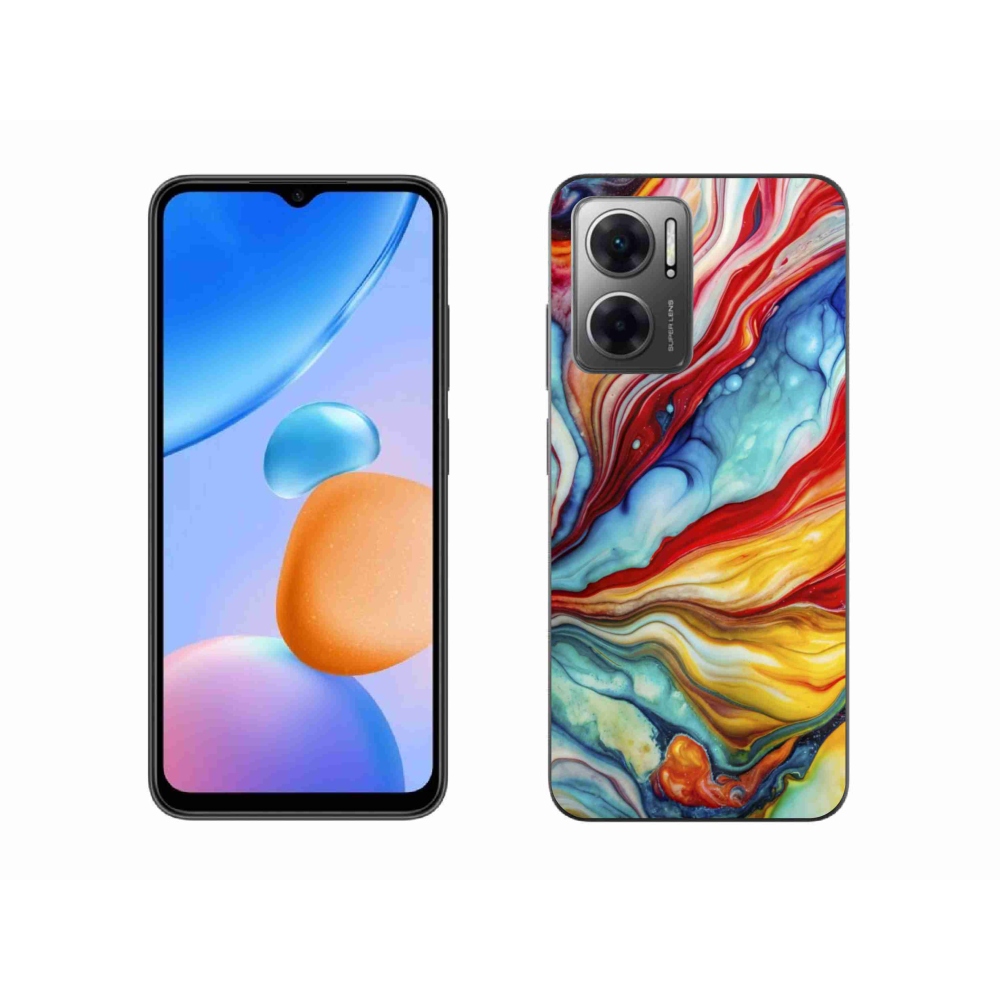 Gél borítás mmCase a Xiaomi Redmi 10 5G számára - absztrakt motívum 58