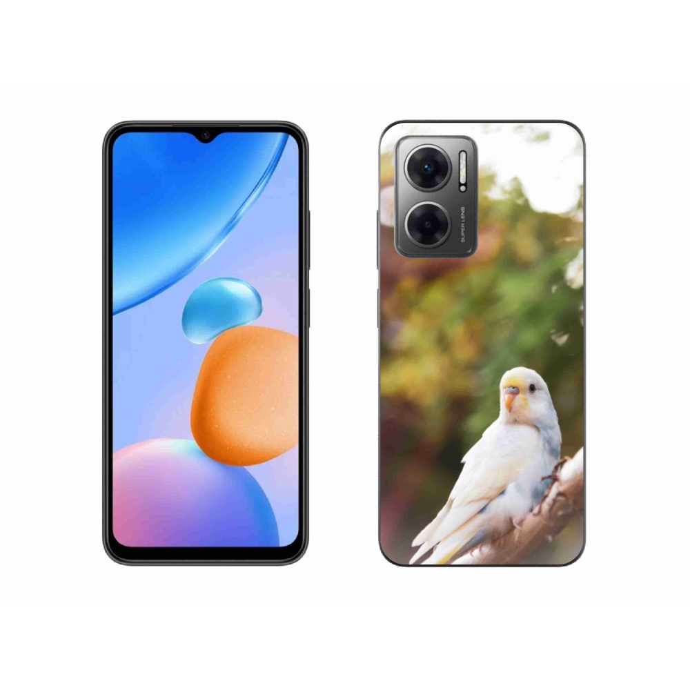 Gél borítás mmCase a Xiaomi Redmi 10 5G-hez - andulka fehér