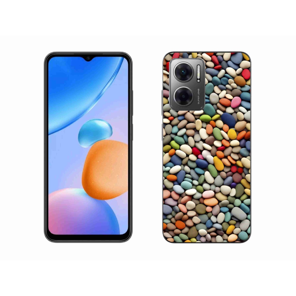 Gél borítás mmCase a Xiaomi Redmi 10 5G-hez - színes strasszkövek 2