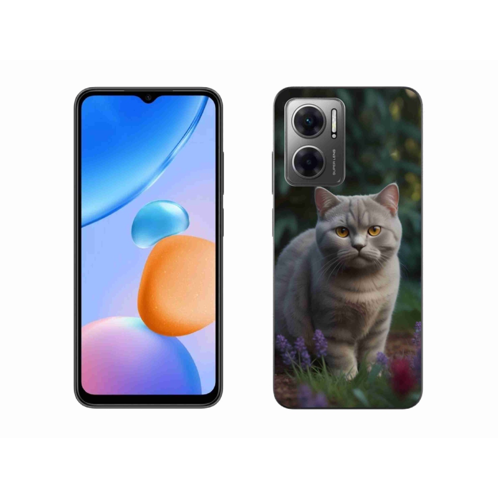 Gél borítás mmCase a Xiaomi Redmi 10 5G-hez - brit macska