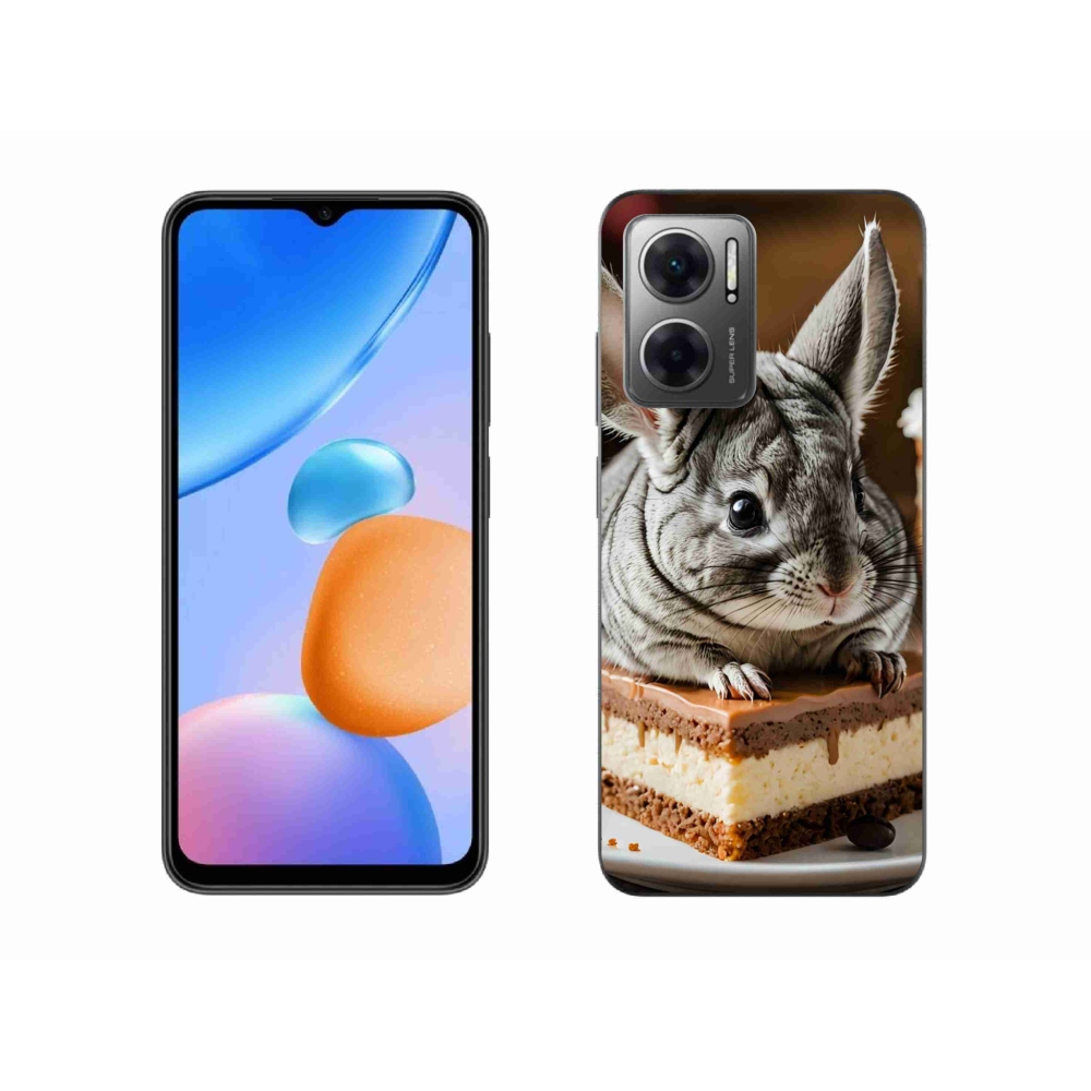 Gél borítás mmCase a Xiaomi Redmi 10 5G készülékhez - csincsilla