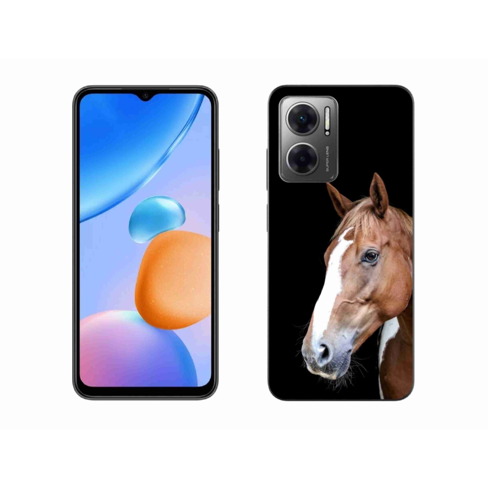 Gél borítás mmCase a Xiaomi Redmi 10 5G-hez - barna ló 3