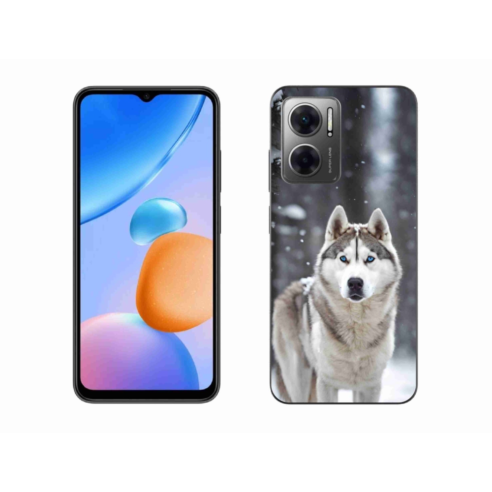 Gél borítás mmCase a Xiaomi Redmi 10 5G-hez - husky 2