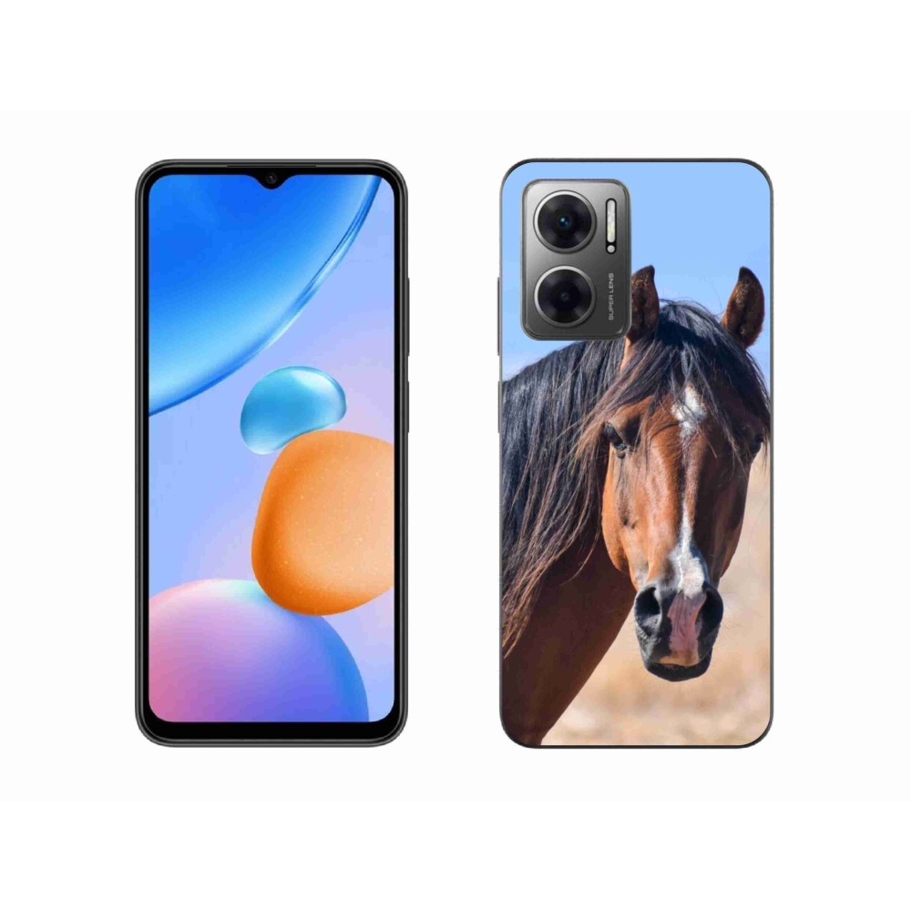 Gél borítás mmCase a Xiaomi Redmi 10 5G számára - nyugodt ló