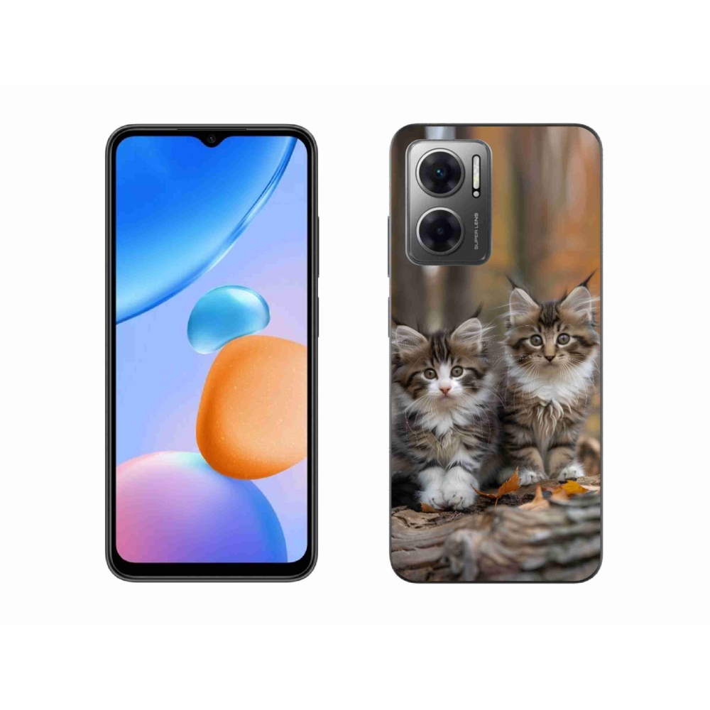 Gél borítás mmCase a Xiaomi Redmi 10 5G-hez - cat duo 3