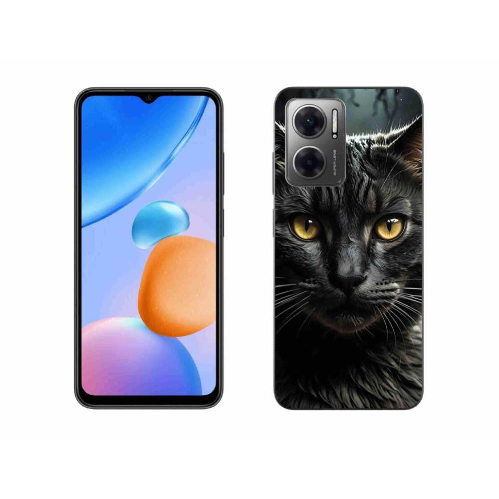 Gél borító mmCase a Xiaomi Redmi 10 5G-hez - macskaszem 3