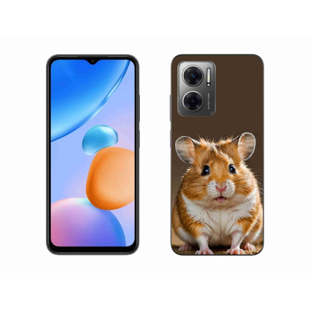 Gél borítás mmCase a Xiaomi Redmi 10 5G-hez - hörcsög