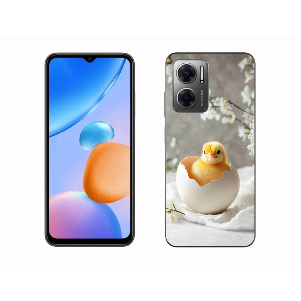 Gél borítás mmCase a Xiaomi Redmi 10 5G-hez - csirke