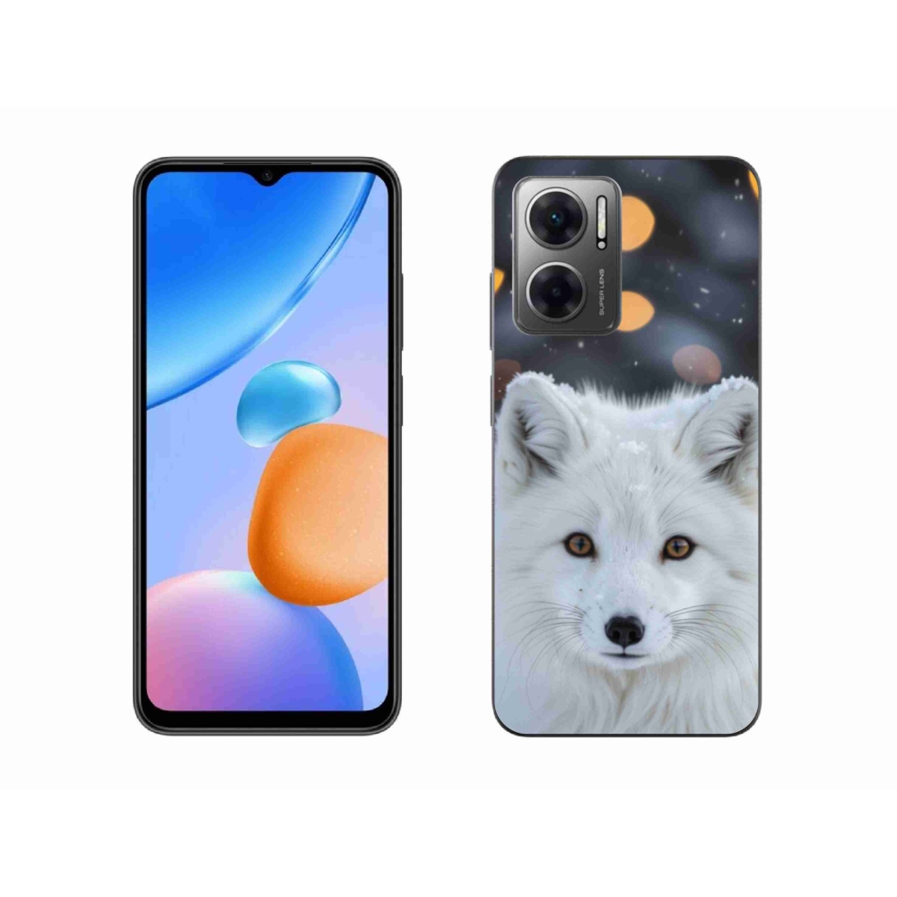 Gél borítás mmCase a Xiaomi Redmi 10 5G készülékhez - polár róka