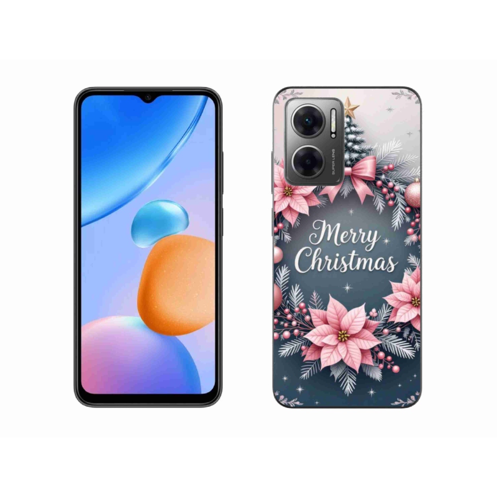 Gél borító mmCase a Xiaomi Redmi 10 5G-hez - boldog karácsonyt!