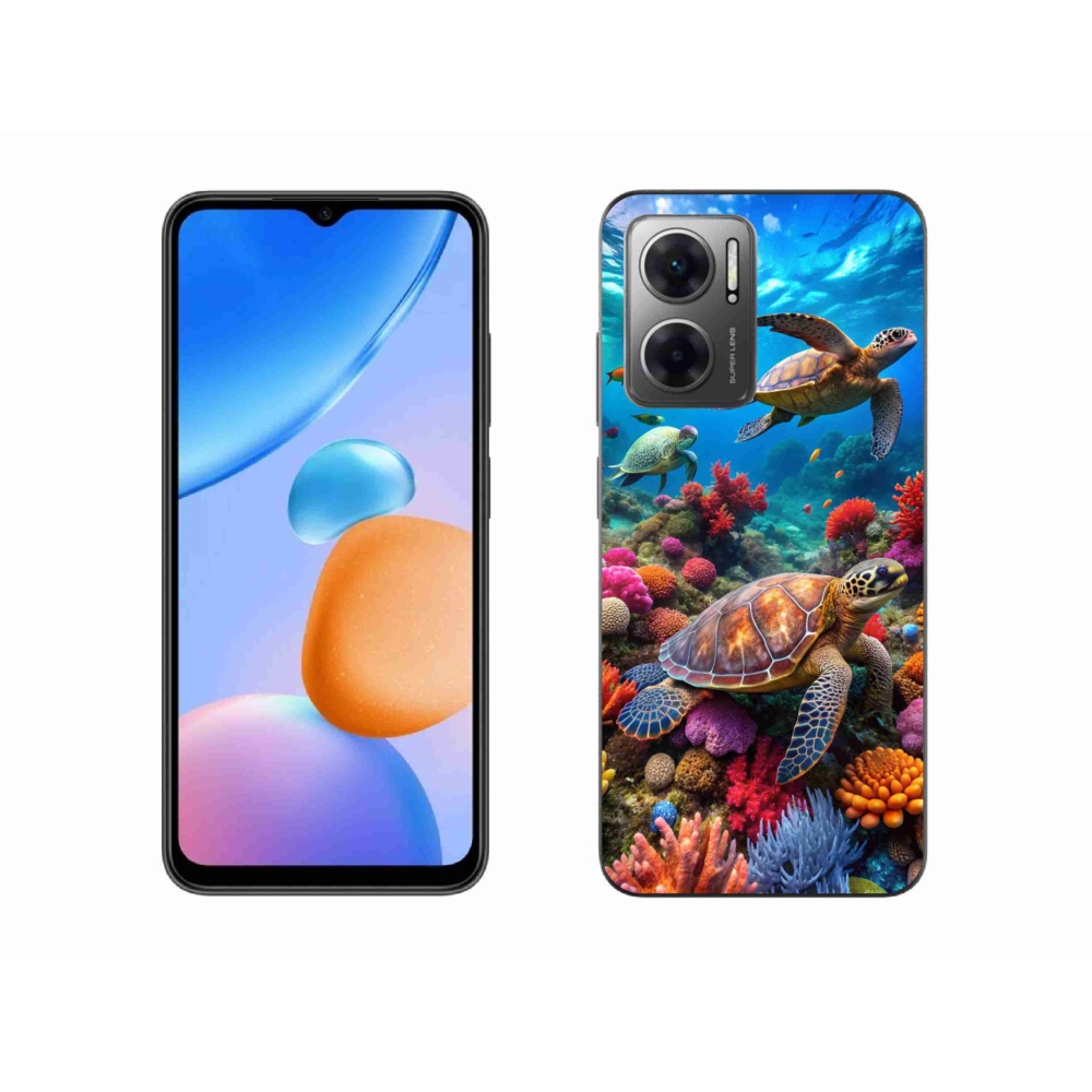 Gél borítás mmCase a Xiaomi Redmi 10 5G készülékhez - Sea World 2