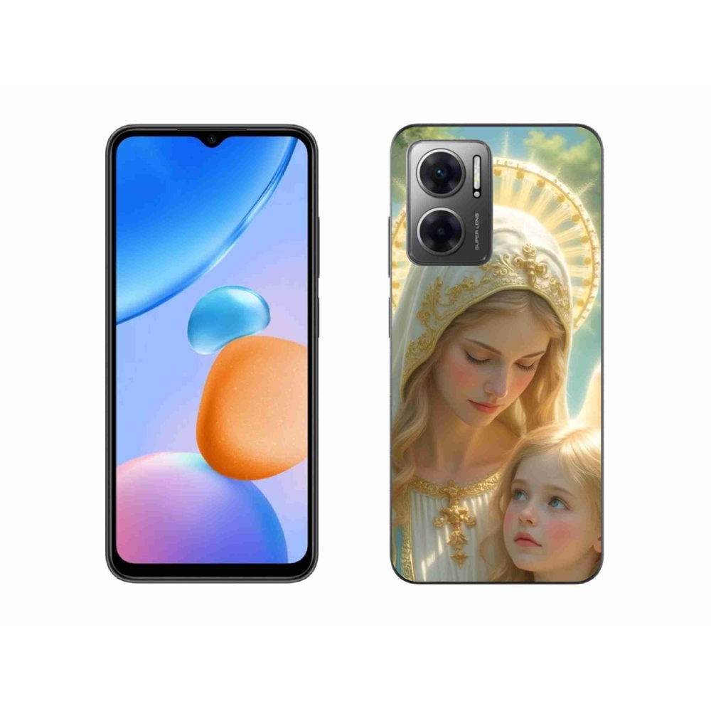 Gél borító mmCase a Xiaomi Redmi 10 5G számára - vallási téma 2