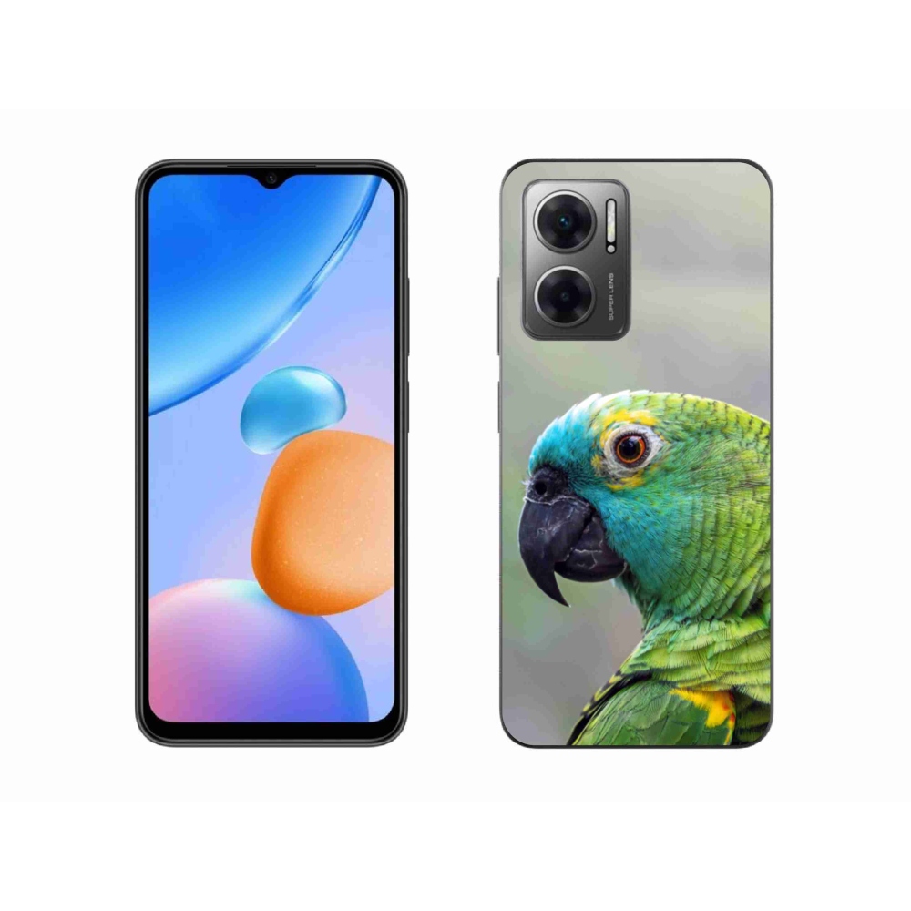 Gél borítás mmCase a Xiaomi Redmi 10 5G-hez - papagáj amazon