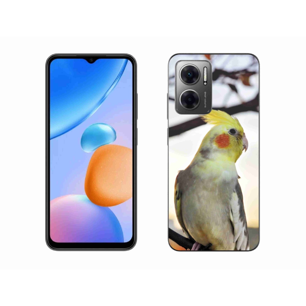 Gél borítás mmCase a Xiaomi Redmi 10 5G-hez - papagáj korela