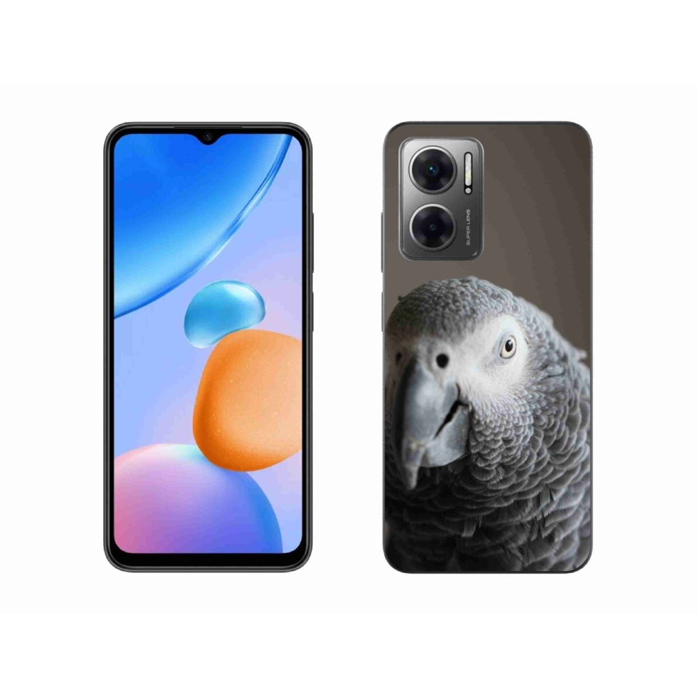Gél borítás mmCase a Xiaomi Redmi 10 5G-hez - papagáj jacco 2