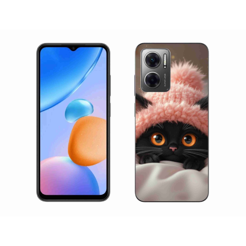 Gél borító mmCase a Xiaomi Redmi 10 5G-hez - aranyos cica 7