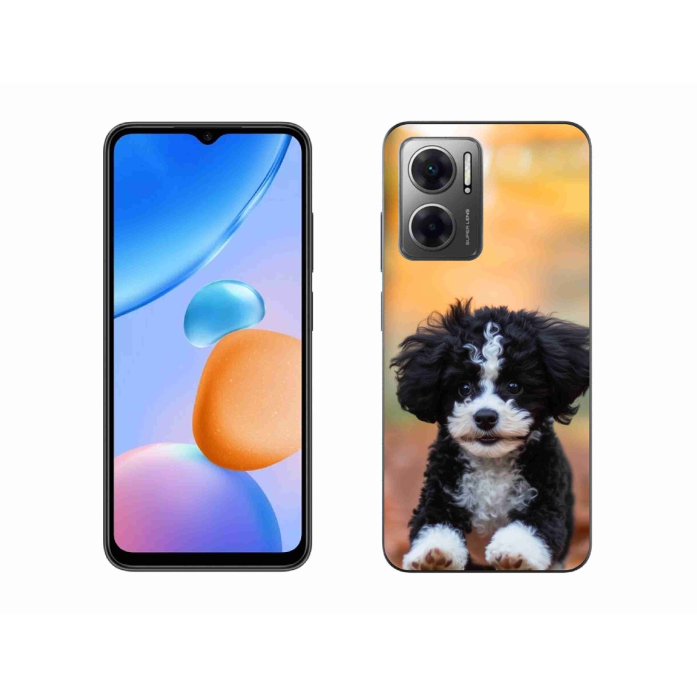 Gél borítás mmCase a Xiaomi Redmi 10 5G-hez - aranyos kiskutya 2