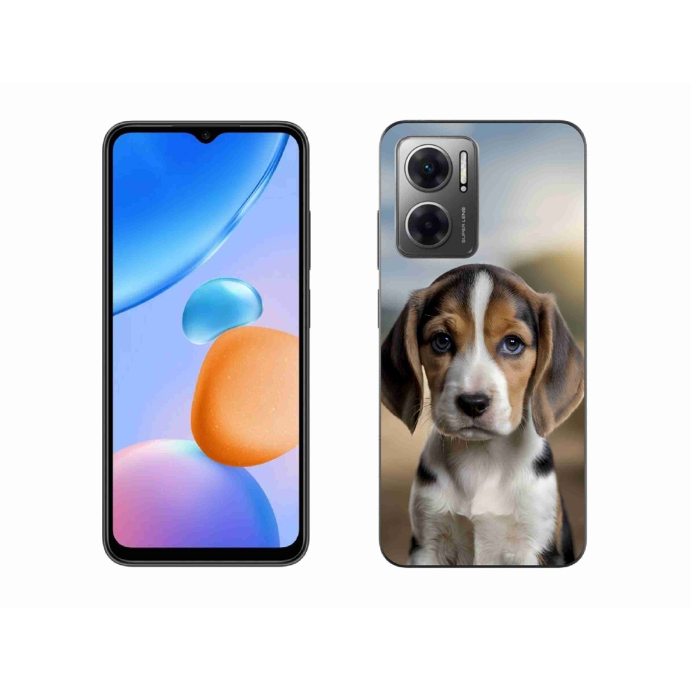 Gél borítás mmCase a Xiaomi Redmi 10 5G-hez - aranyos bézs színű