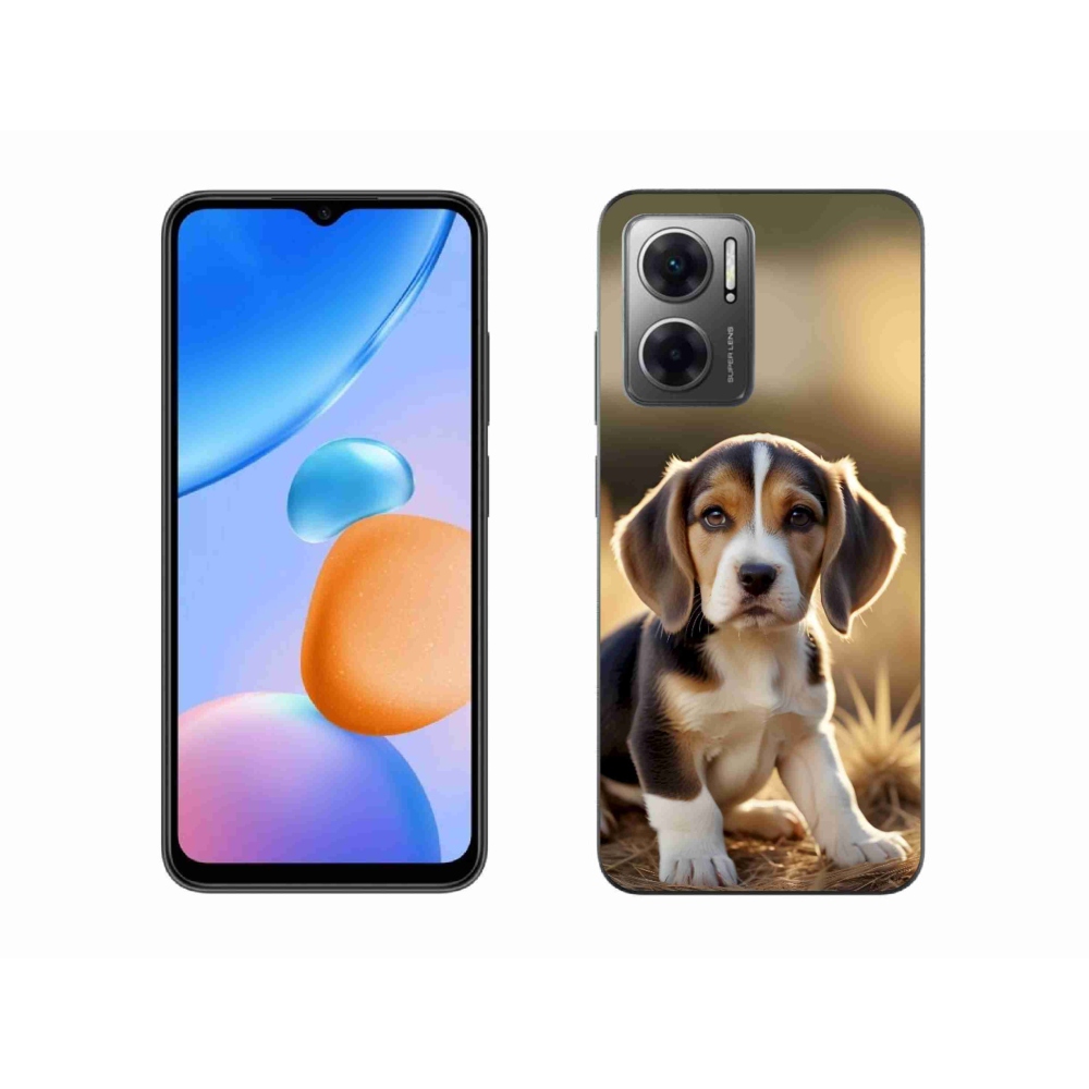 Gél borítás mmCase a Xiaomi Redmi 10 5G-hez - aranyos bézs színű