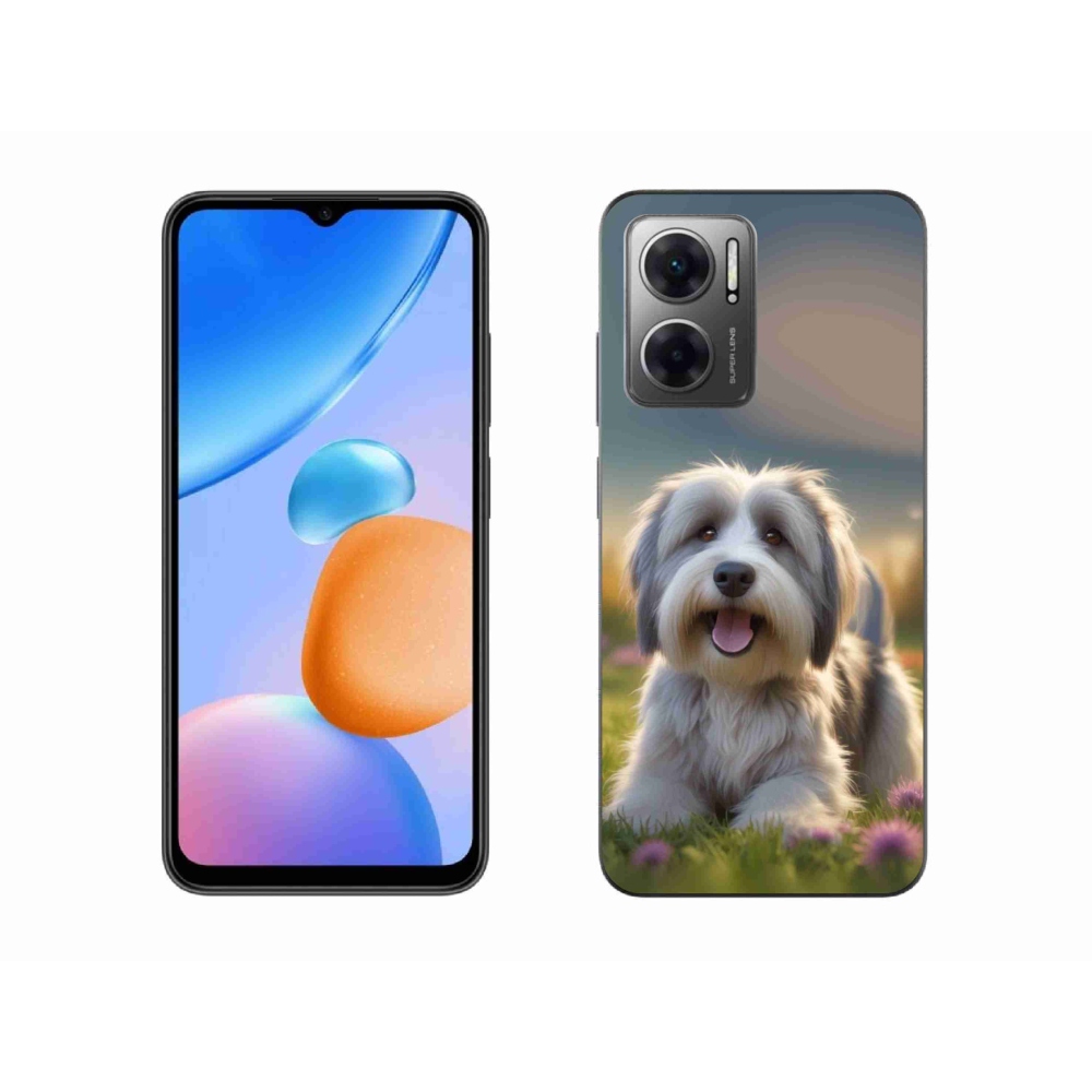 Gél borító mmCase a Xiaomi Redmi 10 5G-hez - aranyos Havanna kutya
