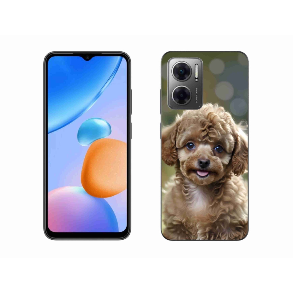 Gél borítás mmCase a Xiaomi Redmi 10 5G számára - aranyos uszkár
