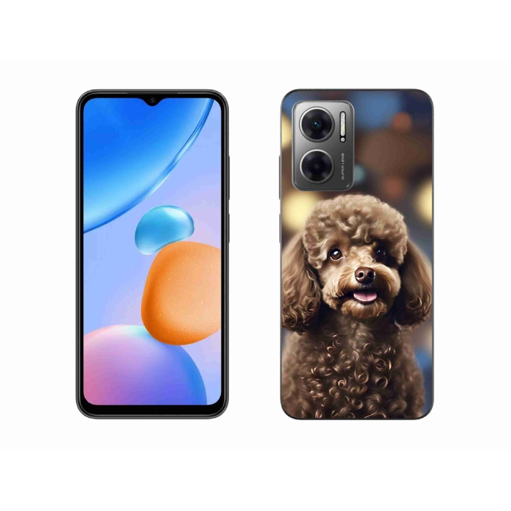 Gél borítás mmCase a Xiaomi Redmi 10 5G számára - aranyos uszkár