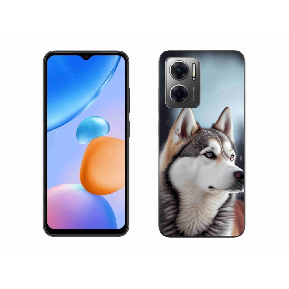 Gél borítás mmCase a Xiaomi Redmi 10 5G-hez - Szibériai husky