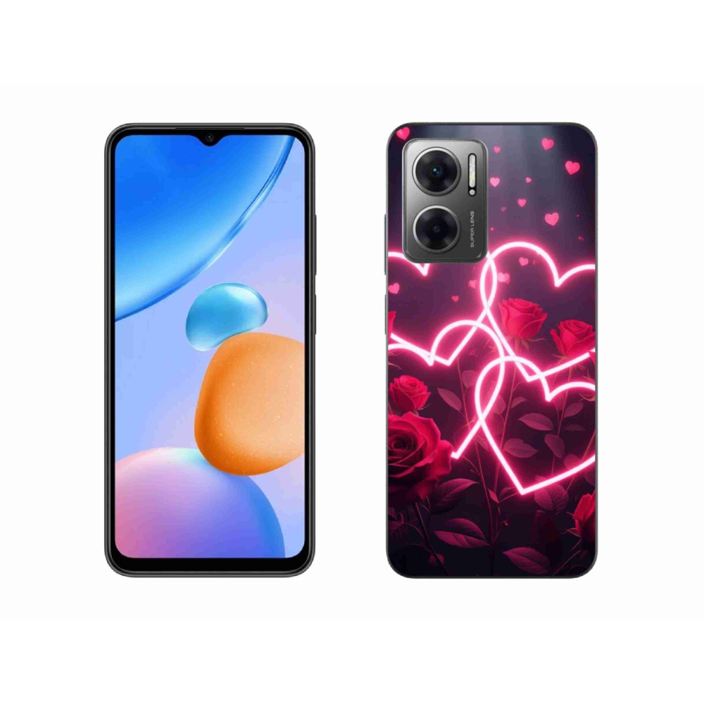 Gél borítás mmCase a Xiaomi Redmi 10 5G-hez - Szerelem szíve