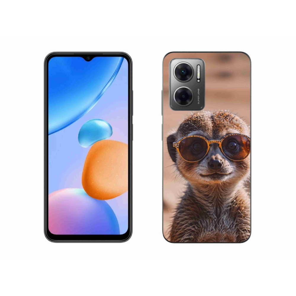 Gél borítás mmCase a Xiaomi Redmi 10 5G számára - stílusos surikata