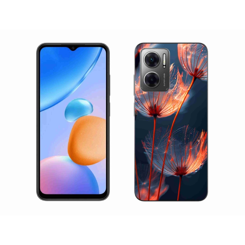 Gél borítás mmCase a Xiaomi Redmi 10 5G-hez - világító pehely