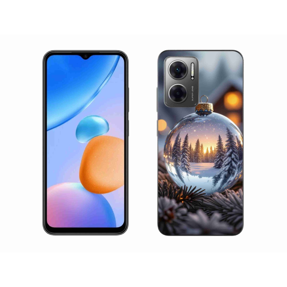 Gél borítás mmCase a Xiaomi Redmi 10 5G-hez - karácsonyi dekoráció