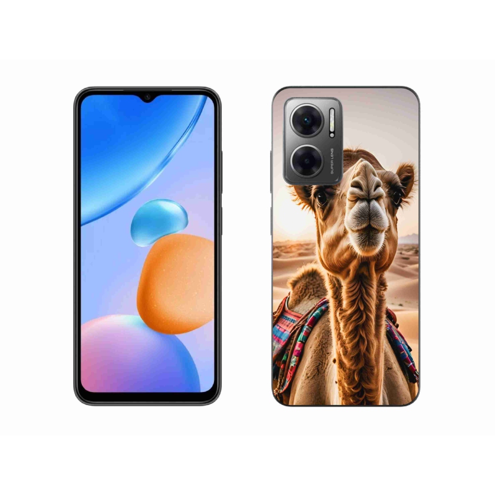 Gél borítás mmCase a Xiaomi Redmi 10 5G készülékhez - teve színű